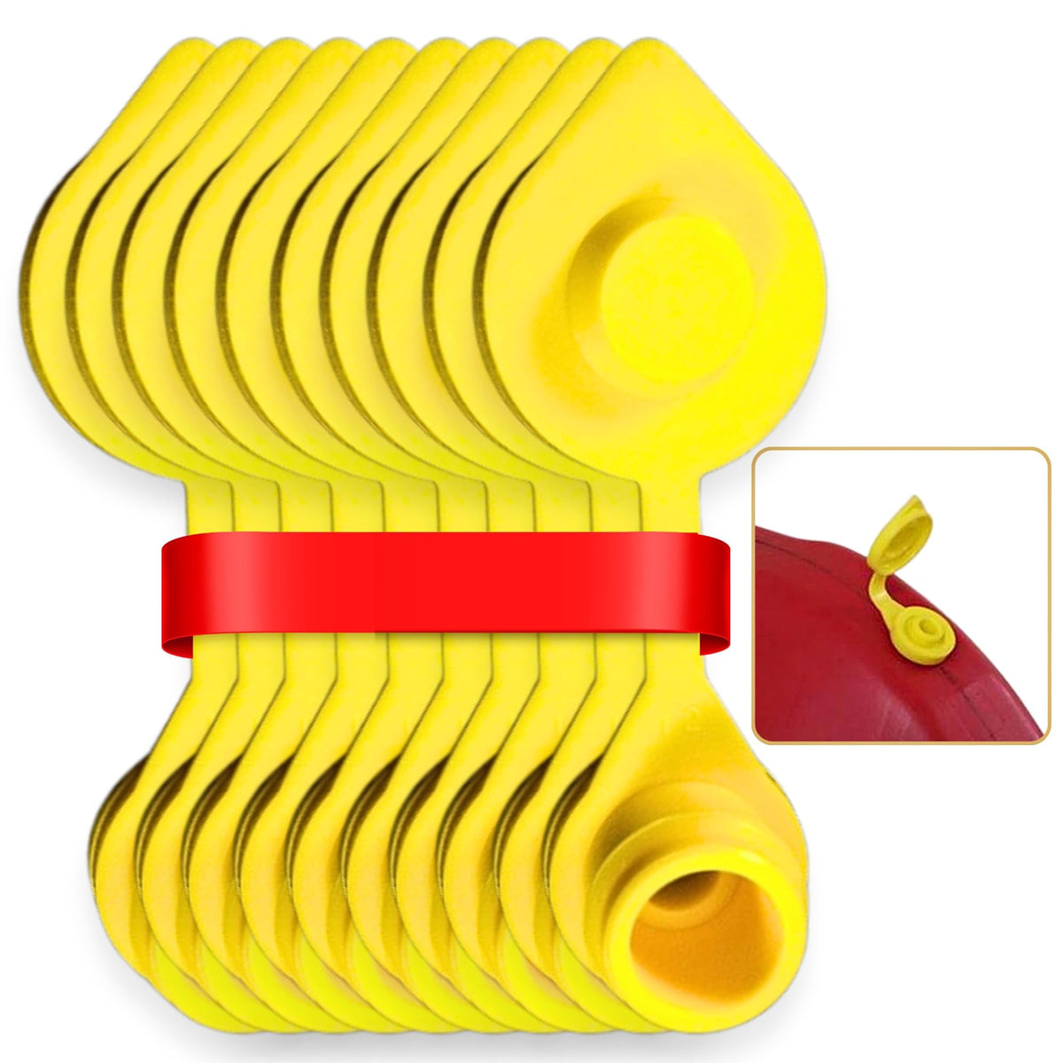 Yellow Plastic Gas Can Vent Caps R566929
