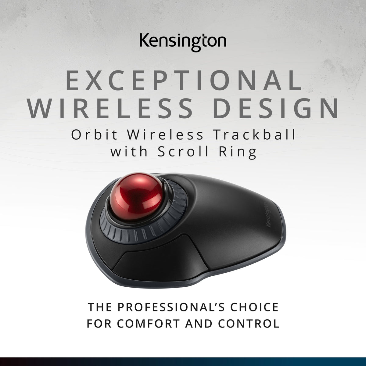 Wireless Trackball with Scroll Ring B5595