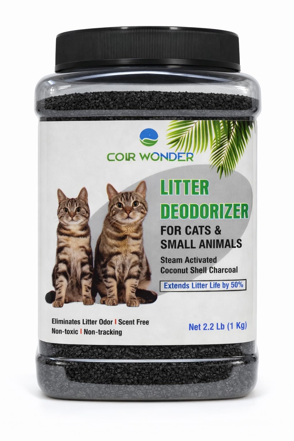 2.2 Lb Activated Charcoal Cat Litter Deodorizer F68173