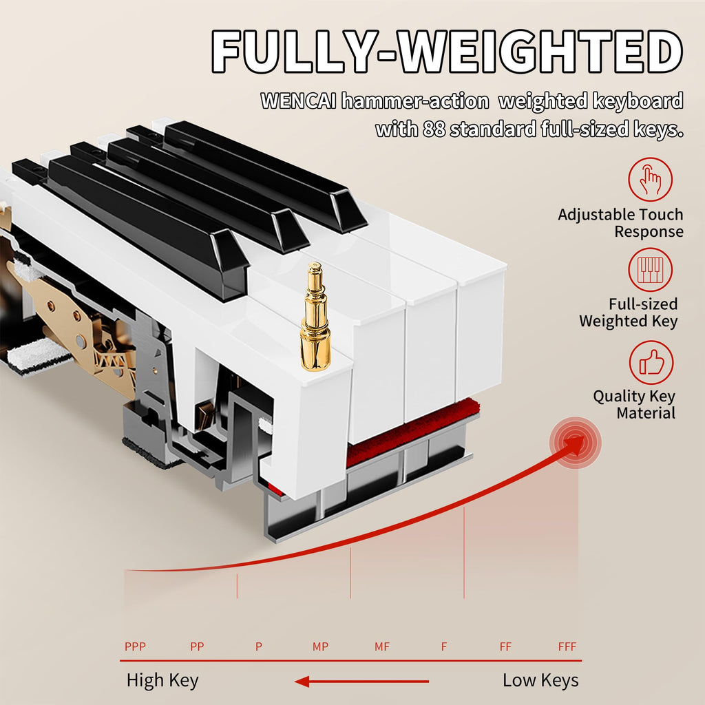 88 Key Fully Weighted Digital Piano T357208