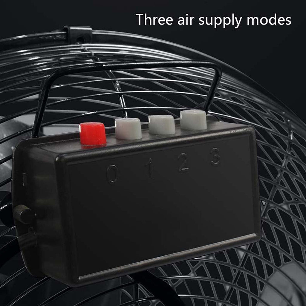 18 Inch 3 Speed Adjustable Tilt Metal Floor Fan O898