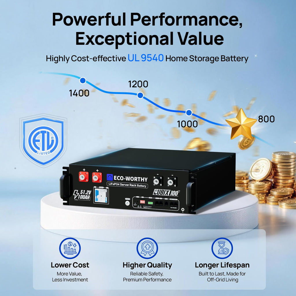 48V 200Ah LiFePO4 Lithium Battery Q89902