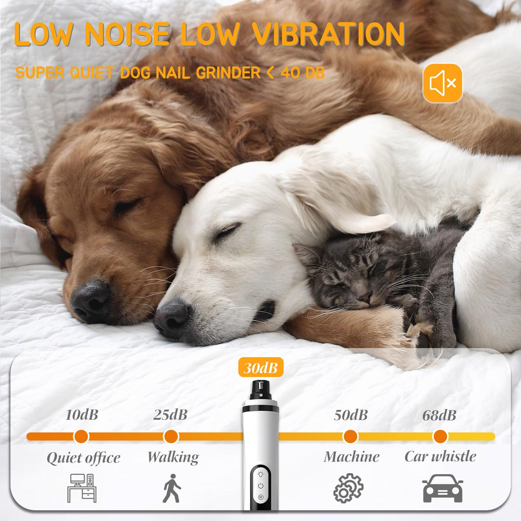 Rechargeable Silent Pet Nail Grinder H789551