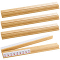 Bamboo Mahjong Racks with Magnetic Pushers G7178