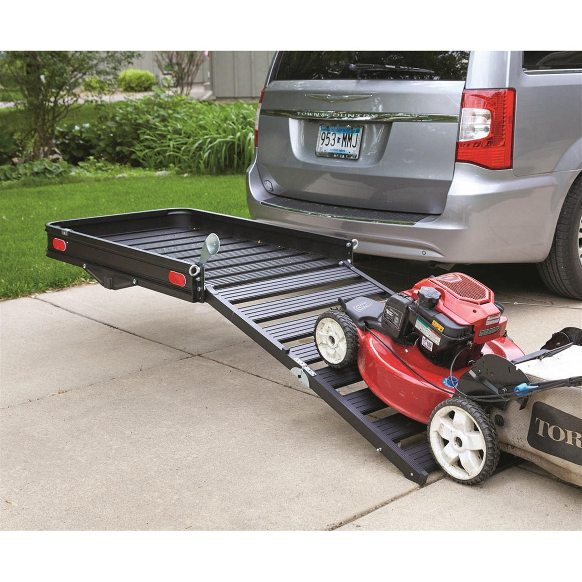 Aluminum Folding Hitch Cargo Carrier J391