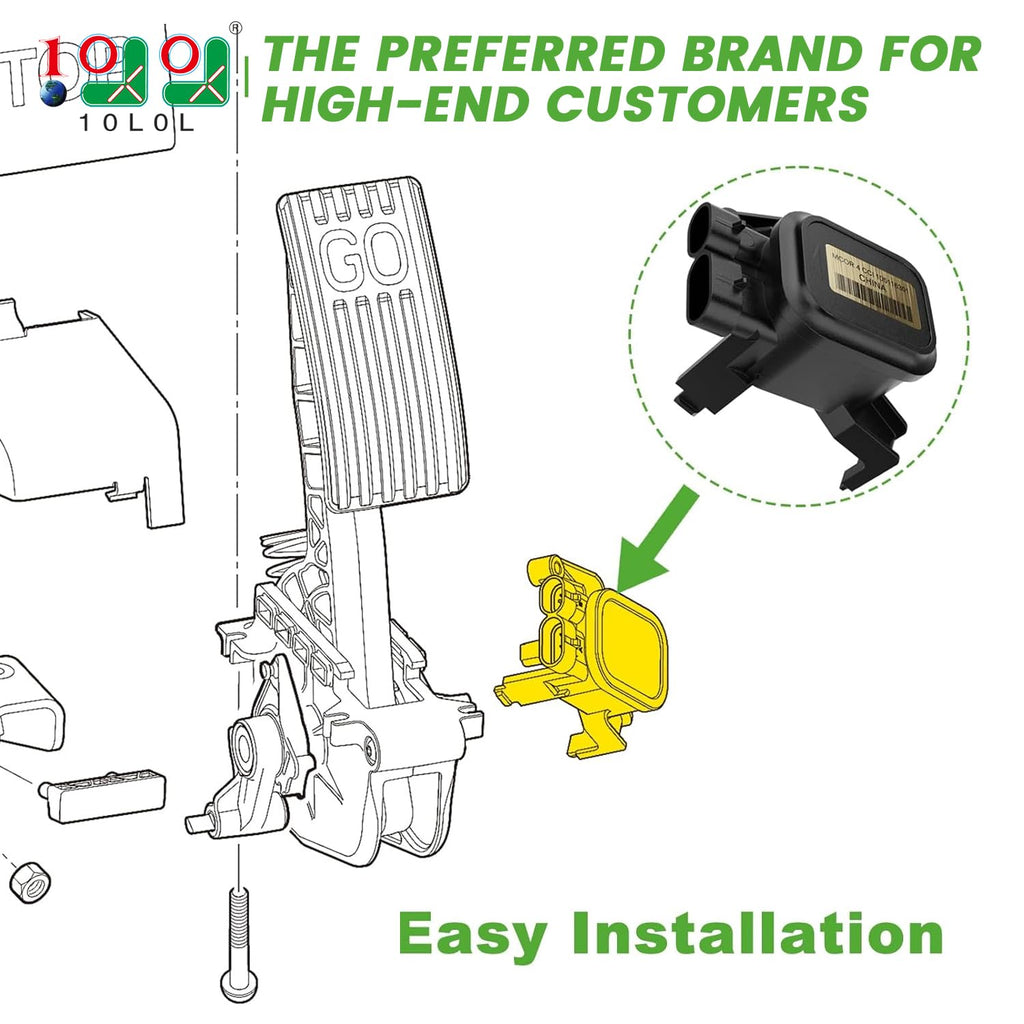 Throttle Potentiometer for Golf Cart C43385