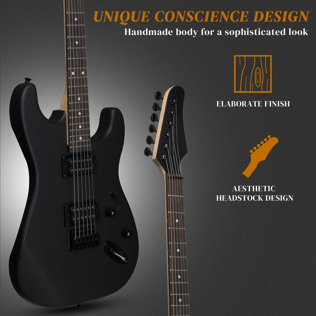 39 Inch H-H Pickup Electric Guitar Q871345