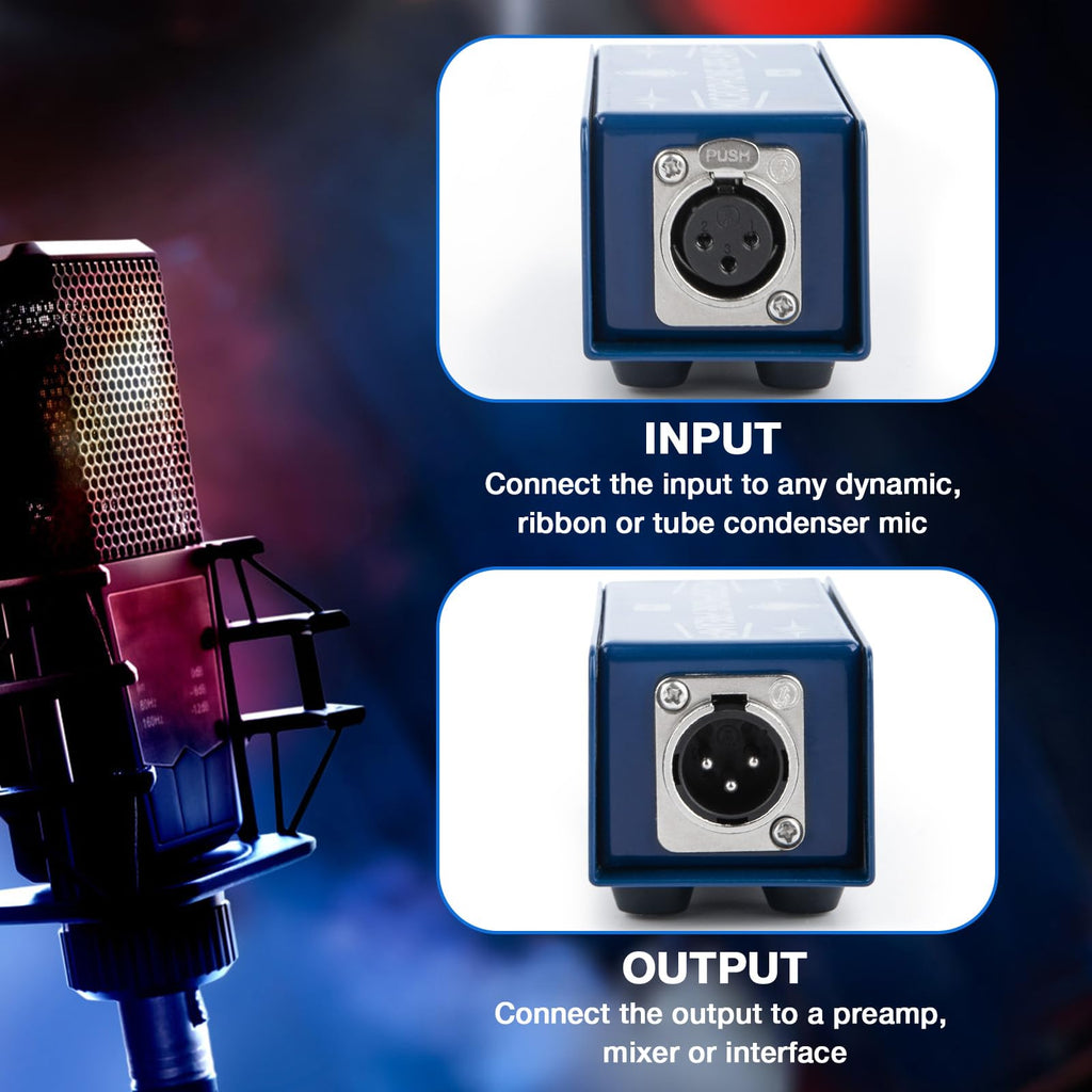 Dynamic Mic Preamp Gain Booster A50320