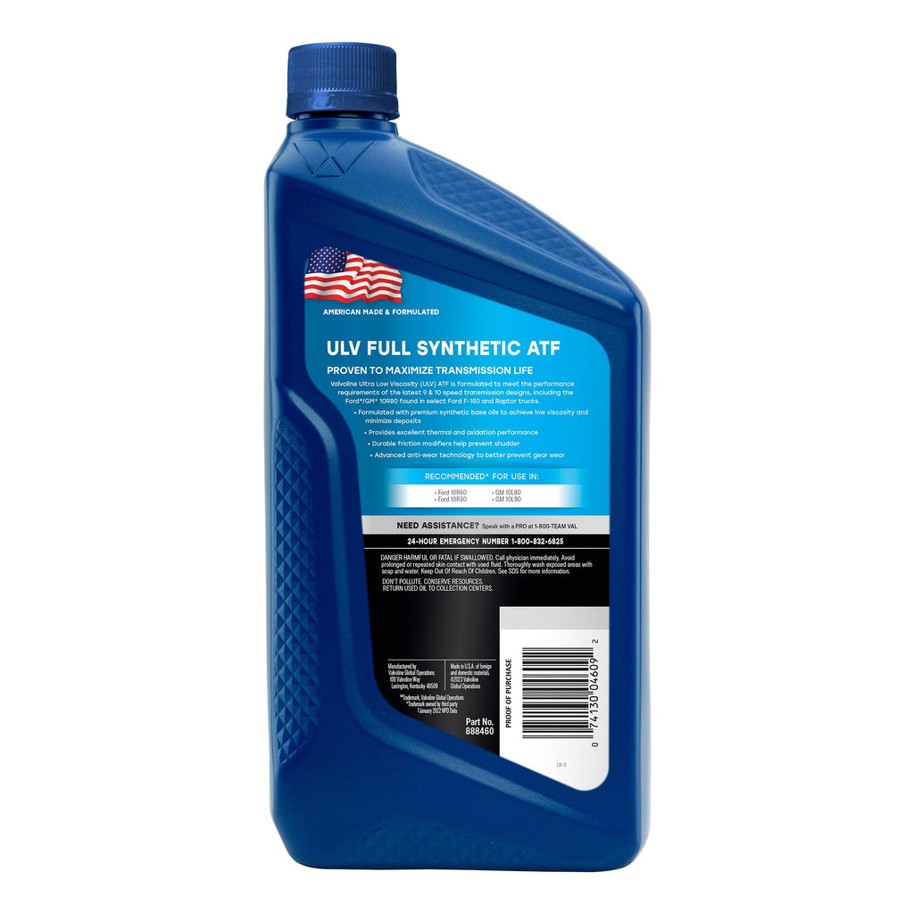 ULV Transmission Fluid Case of 6 F818