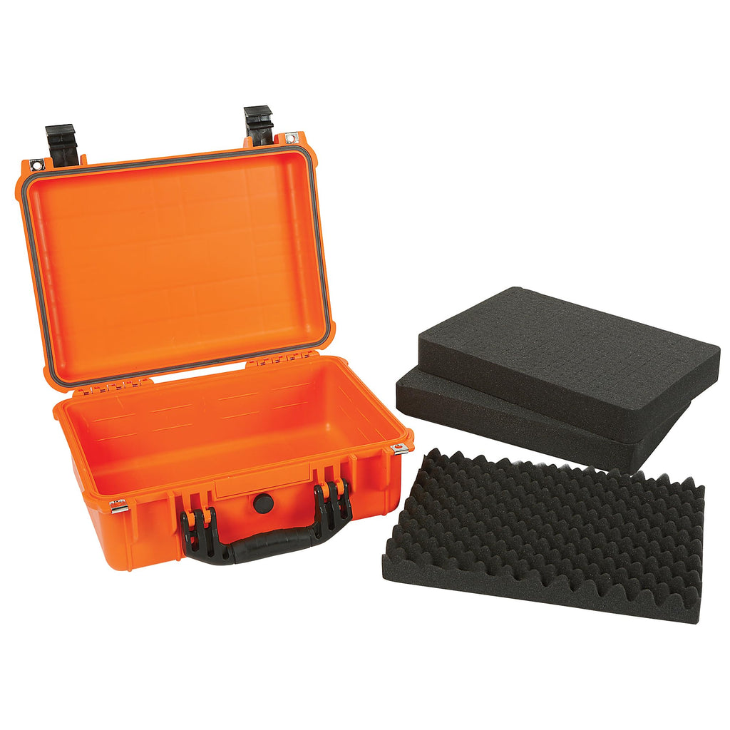 16in. Plastic Waterproof Storage Case with Foam I92624