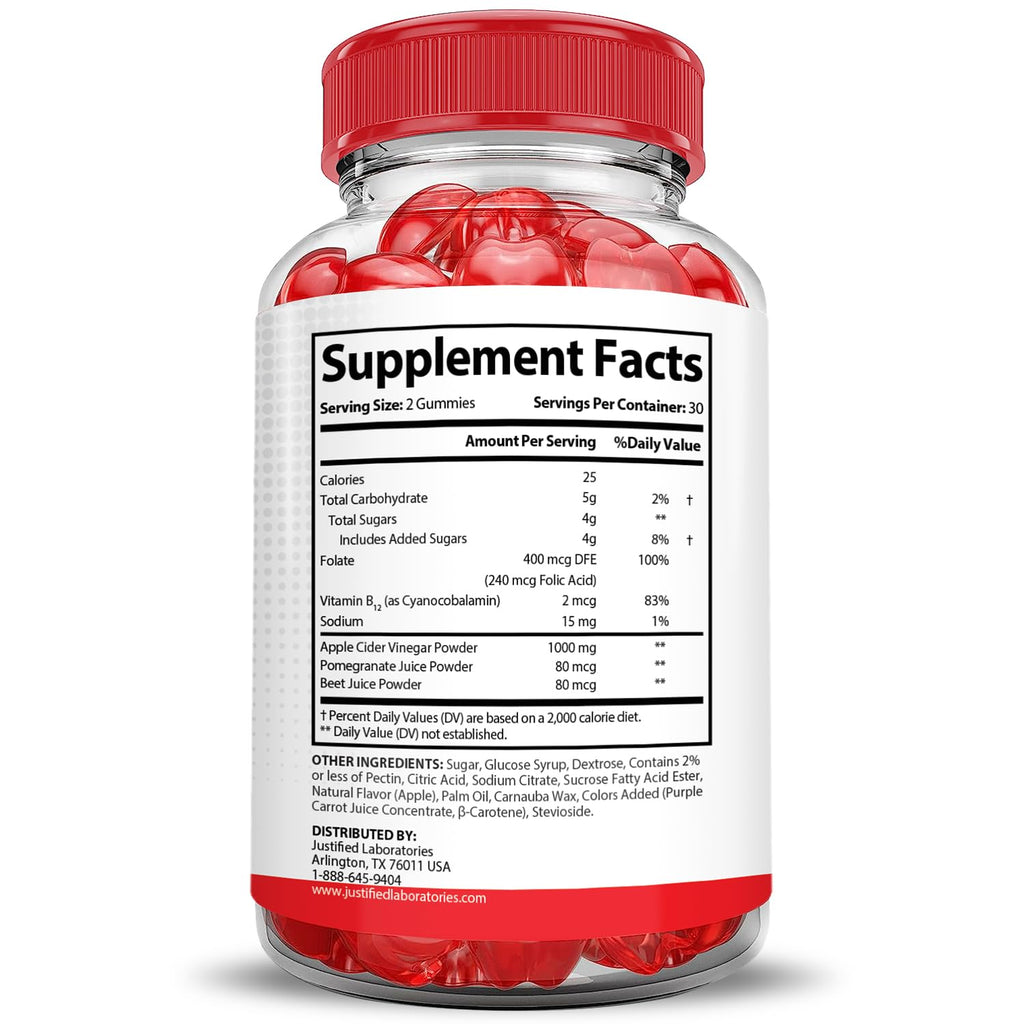 Vital Pump XL Performance Gummies 1000MG Beet Juice B12 Vegan Non GMO 120 Gummys U571
