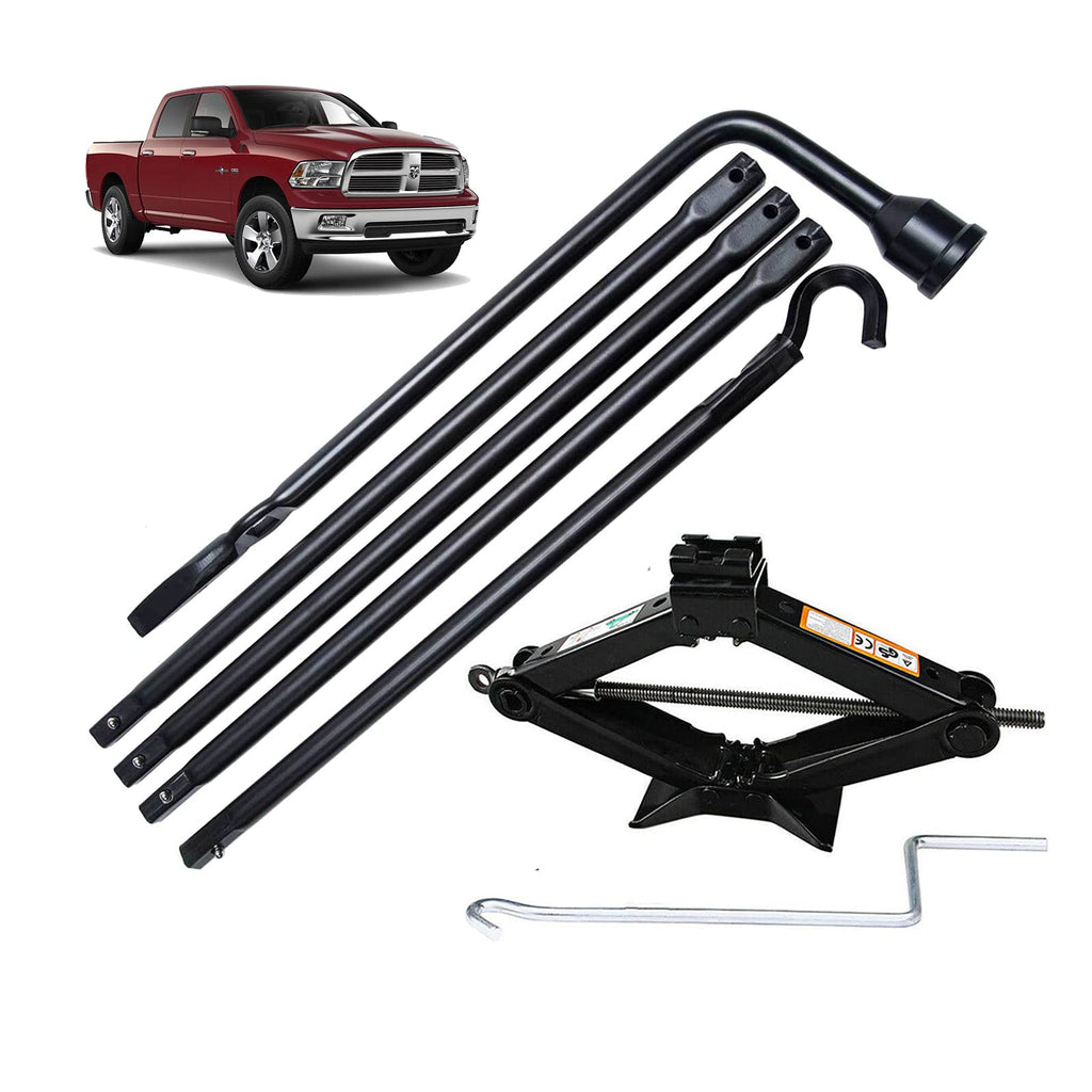 Spare Tire Tool Kit with Case & Scissor Jack 2 Ton V662841