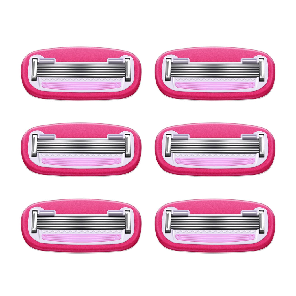 5-Blade Razor Refills, 6 Cartridges (Pack of 2) Z821118