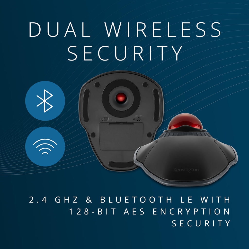 Wireless Trackball with Scroll Ring B5595