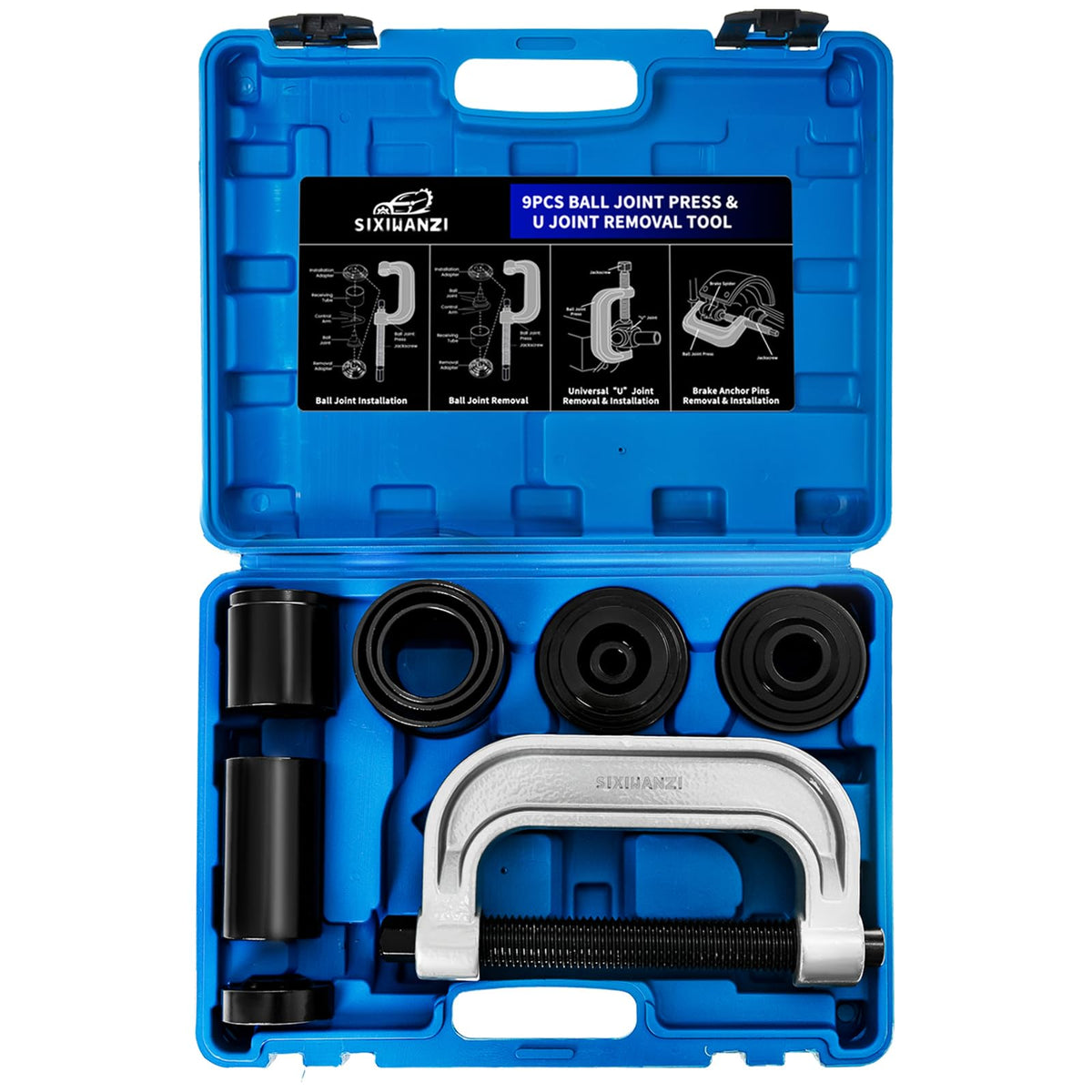 10-Piece Ball Joint Press and Removal Kit R966