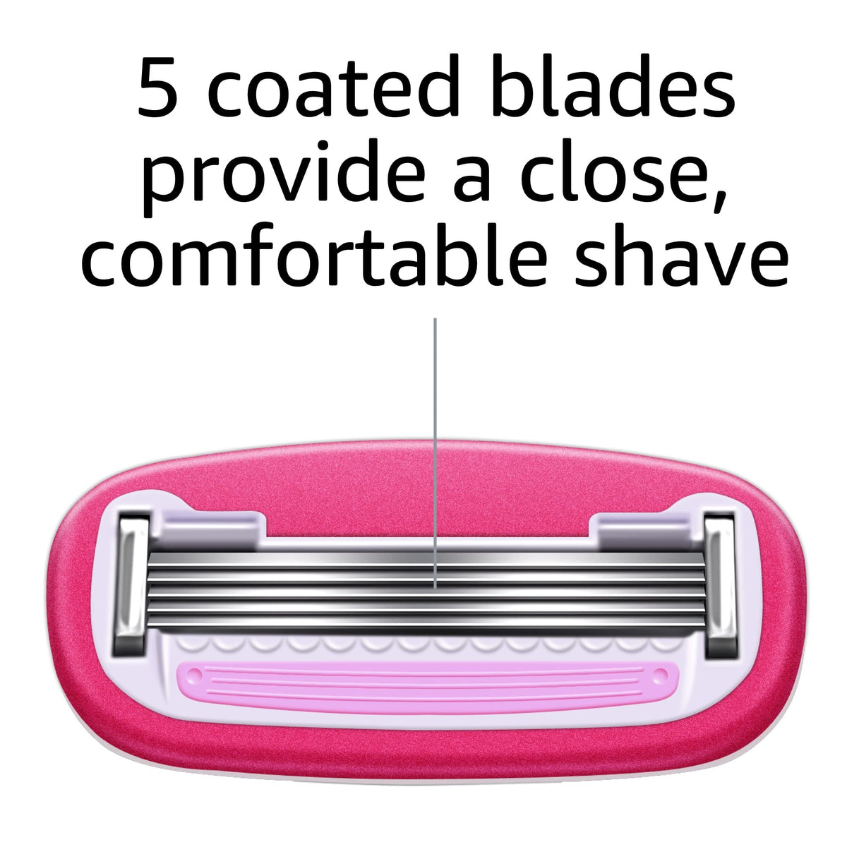 5-Blade Razor Refills, 6 Cartridges (Pack of 2) Z821118