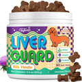 Dog Liver Supplement, Milk Thistle & Same, 5B CFU Probiotics, 90 Soft Chews J56996