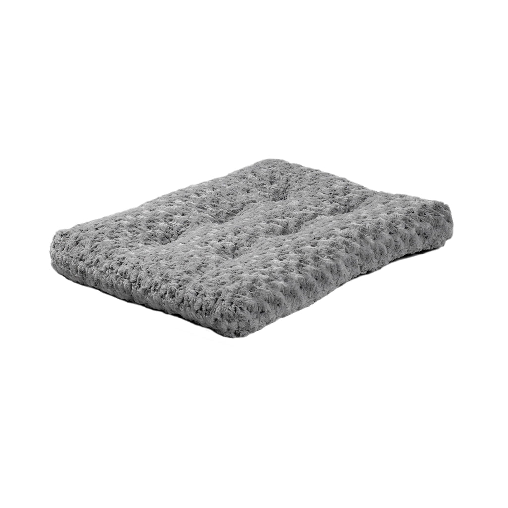 Gray Ombré Swirl Plush Pet Bed O306