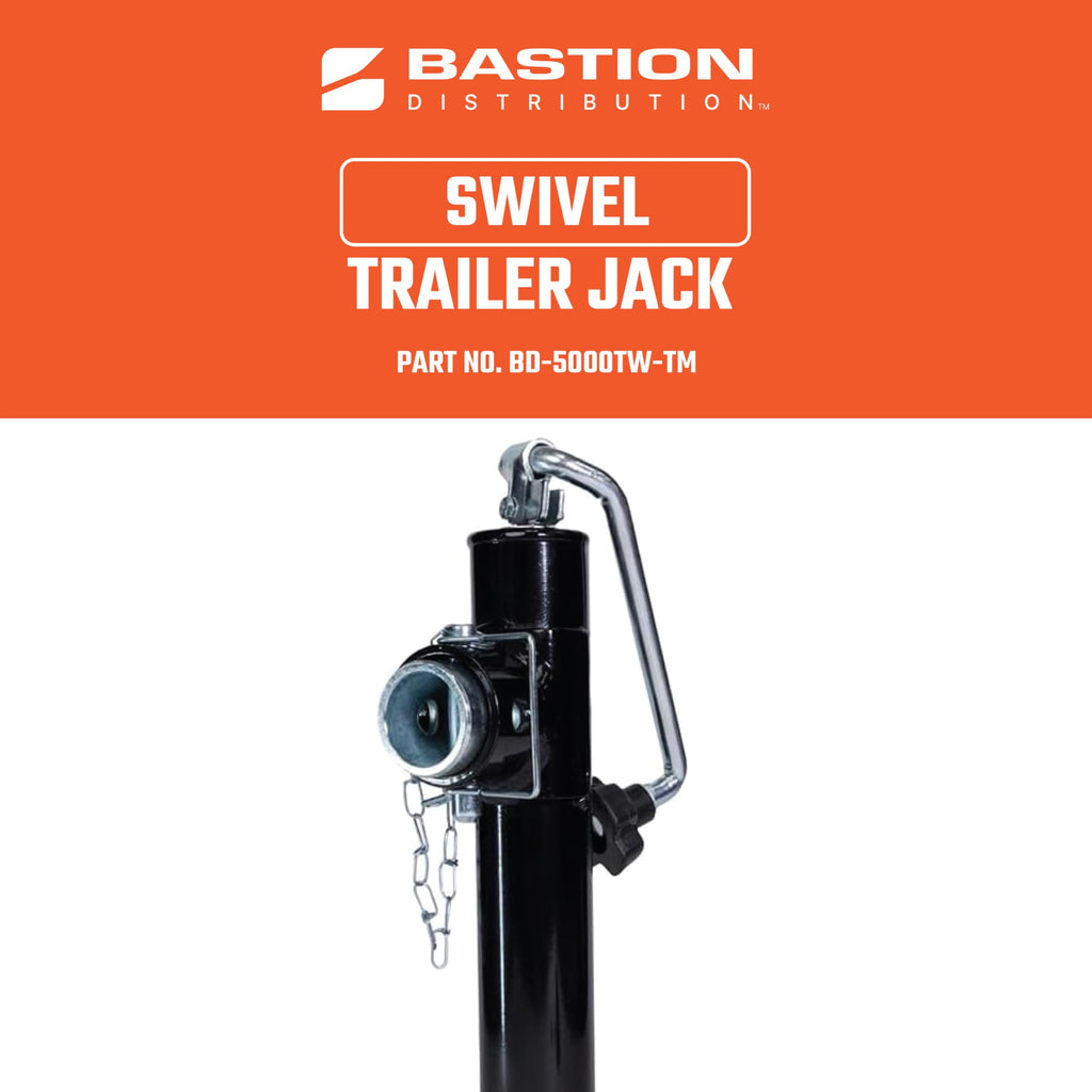5000lb Steel Swivel Trailer Jack Y952