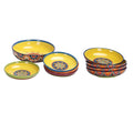 Ceramic Pasta Bowl Set of 9, Microwave & Dishwasher Safe G93824