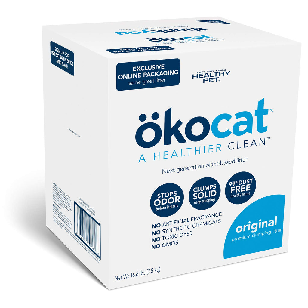 Natural Wood Clumping Cat Litter 16.6 lbs O48974