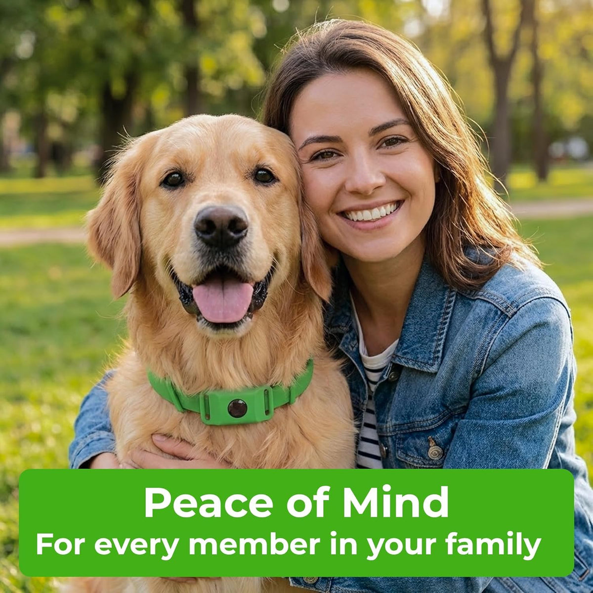 Green Dog Tag A9443