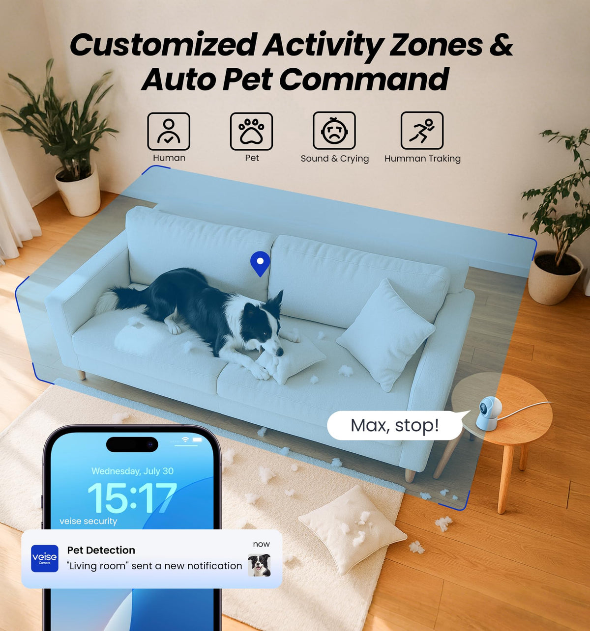 2K Indoor Camera R3729