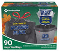 39 Gallon Drawstring Trash Bags 90 Count P8420