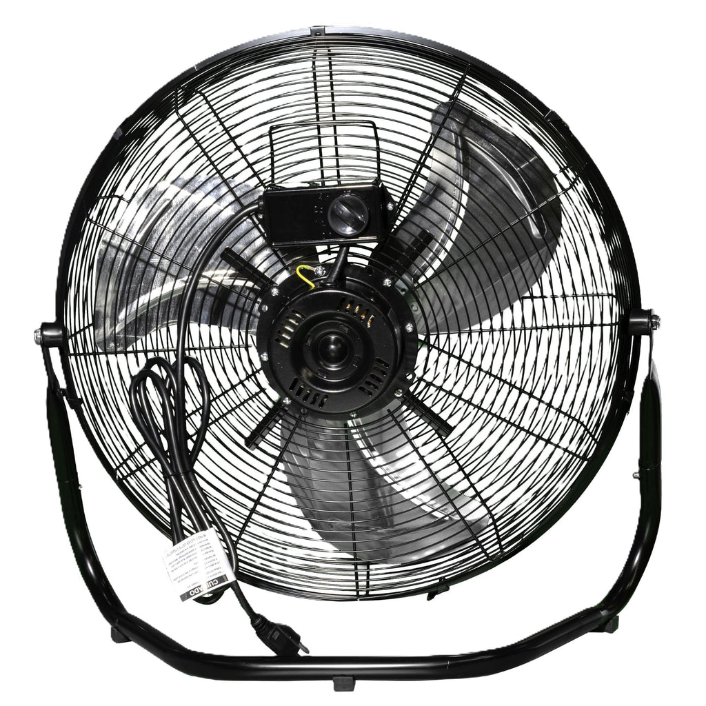 20 Inch 3 Speed Black High Velocity Fan Y889403