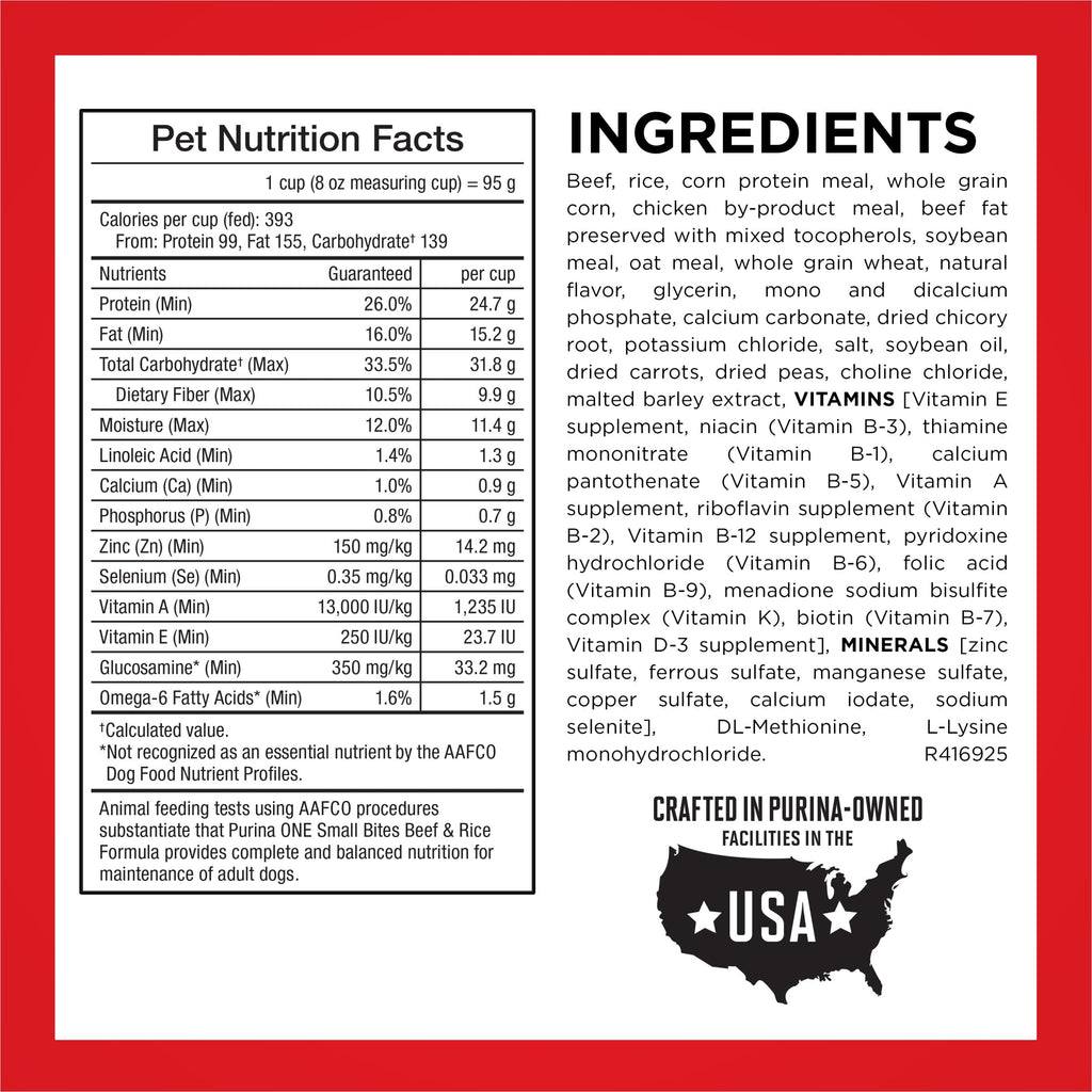 Dog Food Beef and Rice K87022