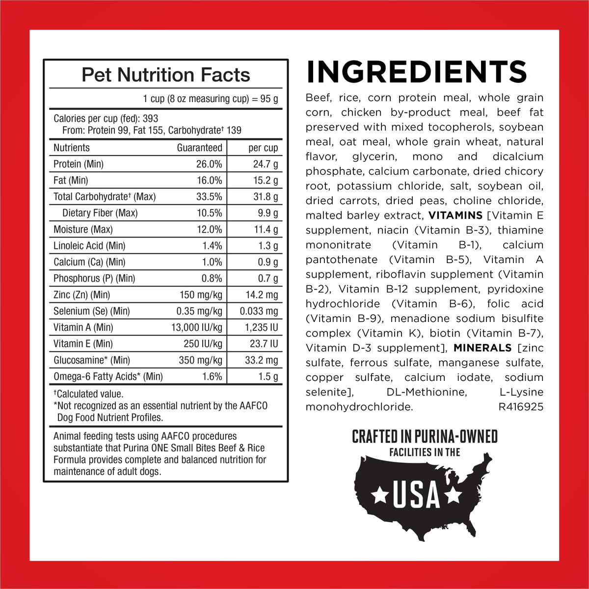 Dog Food Beef and Rice K87022