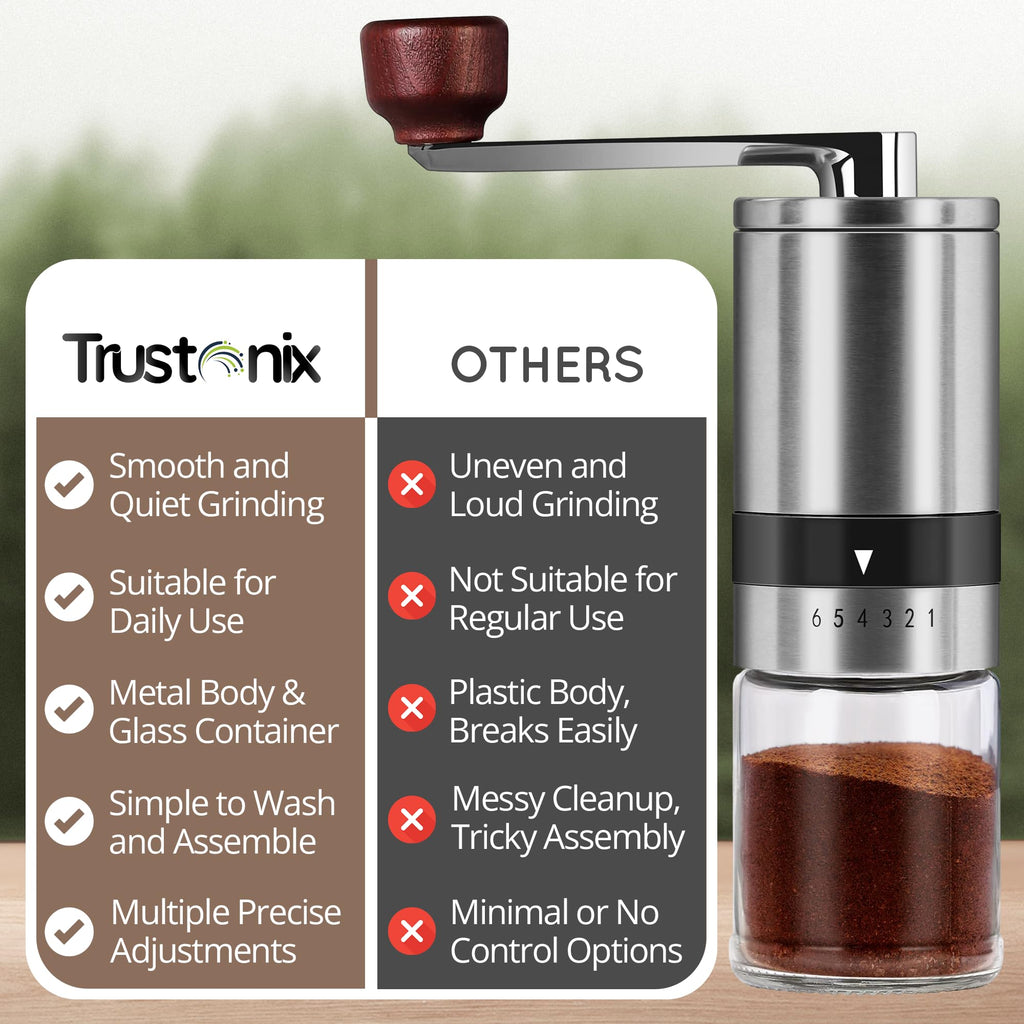 Manual Portable Hand Coffee Grinder H34087