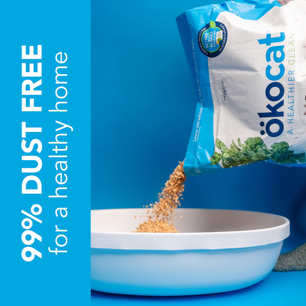 Natural Wood Clumping Cat Litter 16.6 lbs O48974