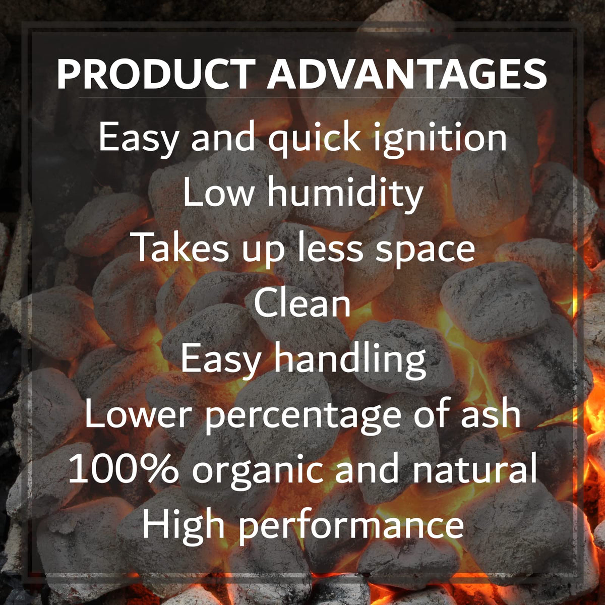 Oak & Applewood Charcoal Briquettes 6.5 Lb E150964