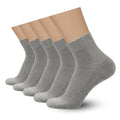 Mens Rayon Bamboo Mesh Breathable Ankle Socks 5 Pairs W233
