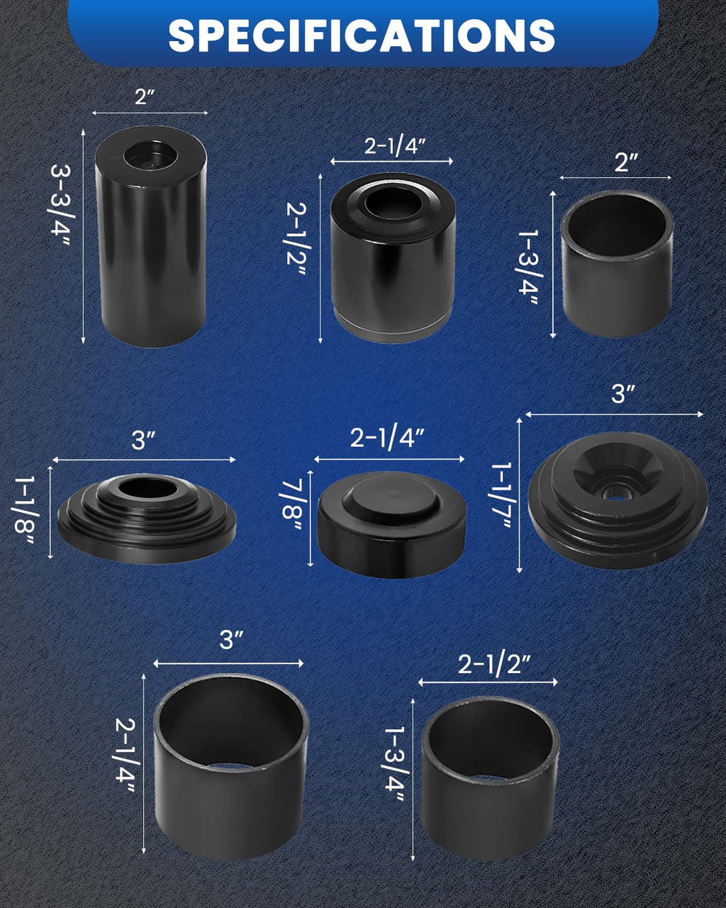 10-Piece Ball Joint Press and Removal Kit R966