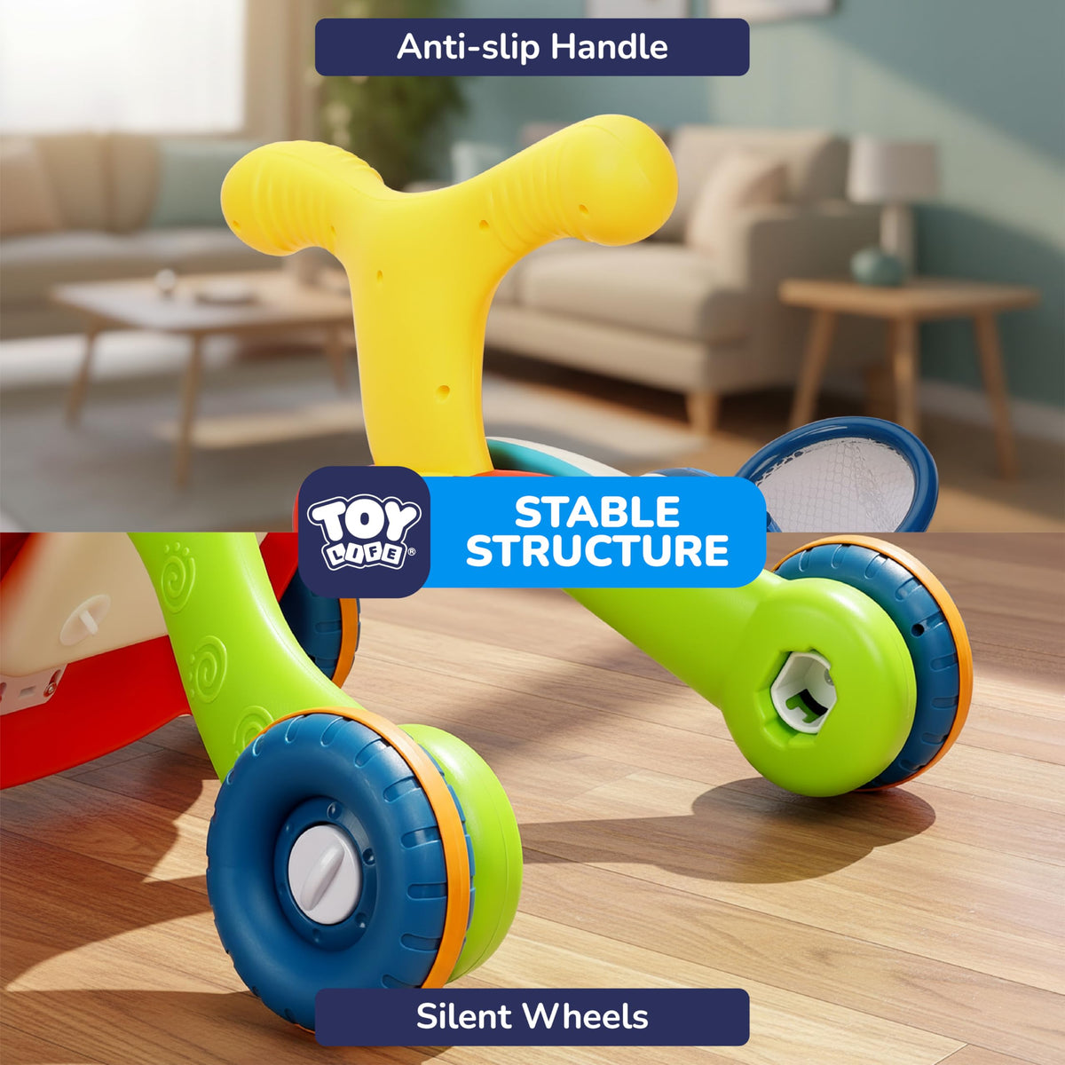 3-in-1 Baby Push Walker & Activity Center G709