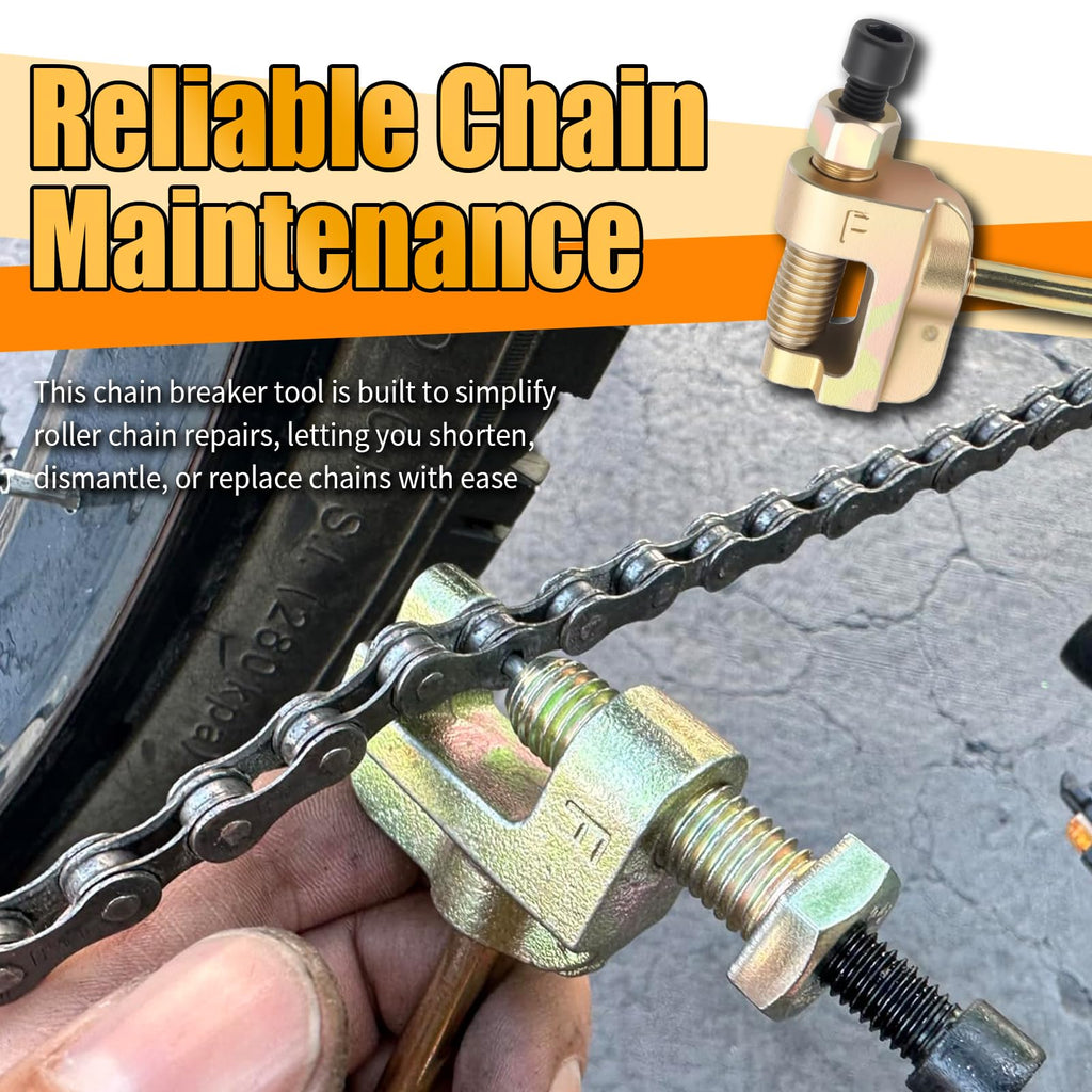 Heavy Duty Motorcycle Chain Breaker Tool Kit B189
