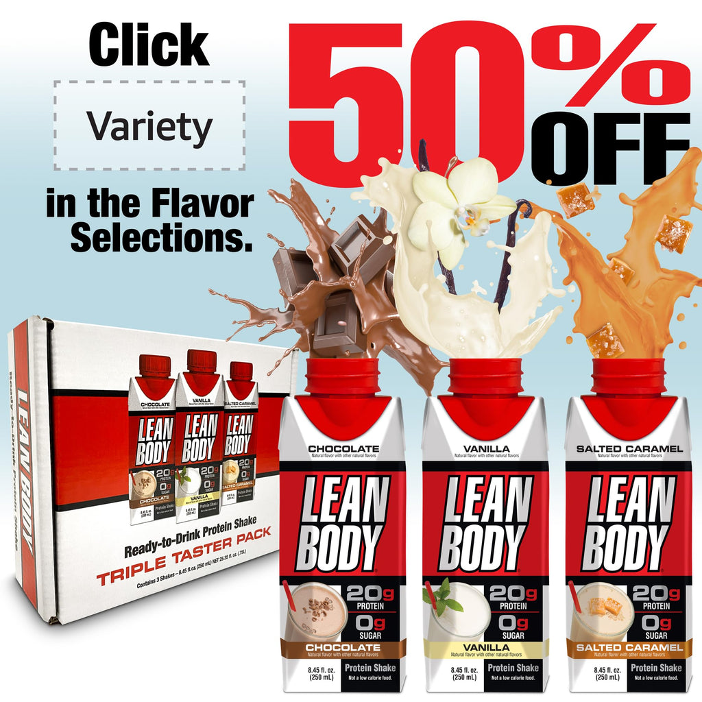 Chocolate Protein Shake, 40g Protein, 0 Sugar, 17 Fl Oz (Pack of 12) F380351