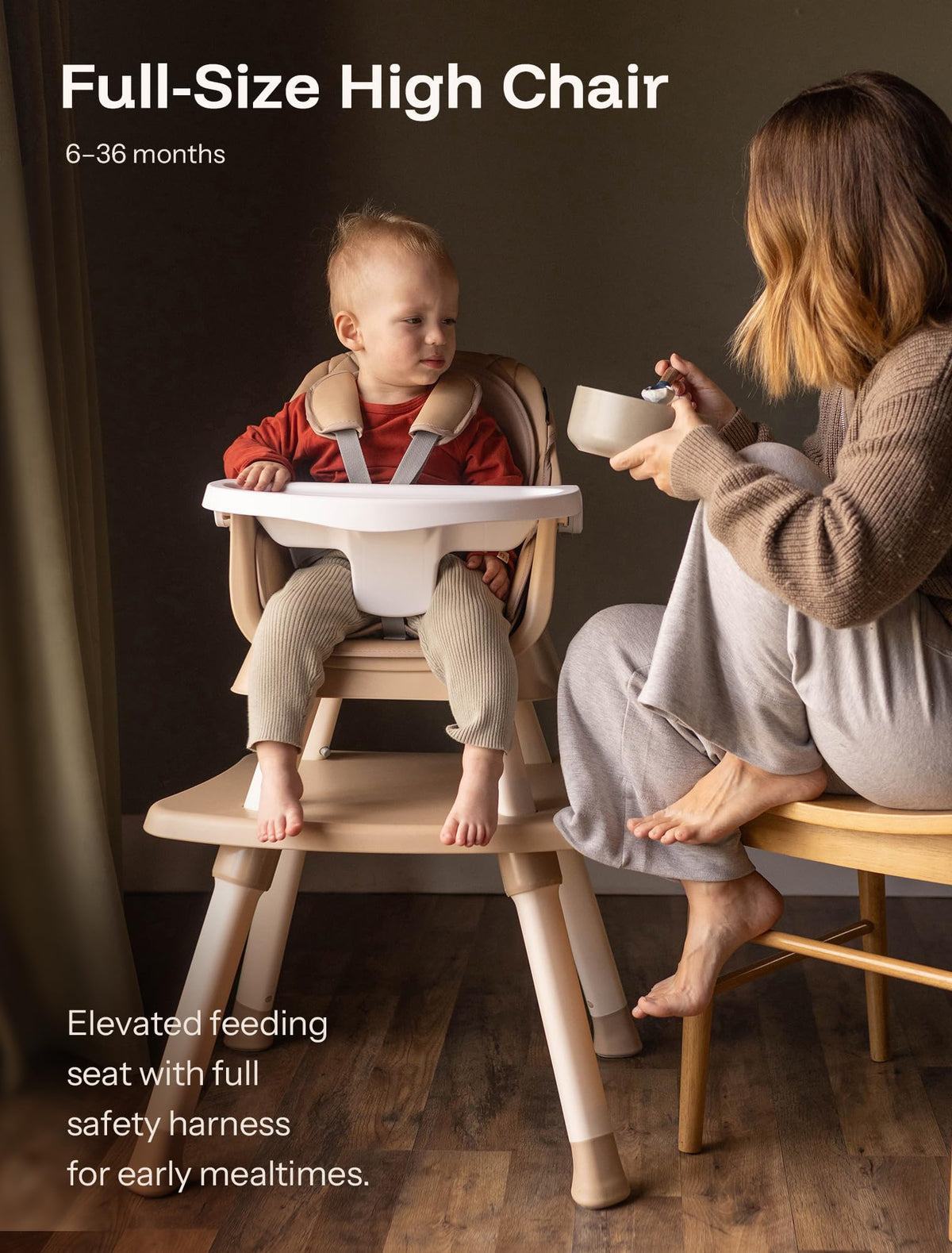 8-in-1 Convertible Baby High Chair Z4634