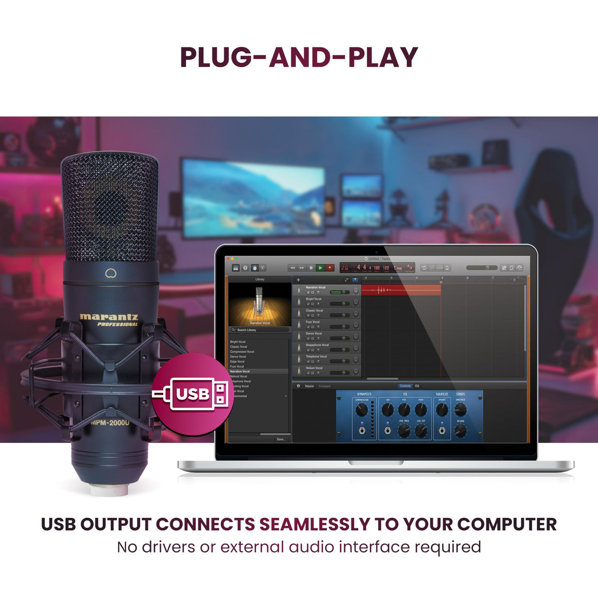 USB Condenser Microphone Y627