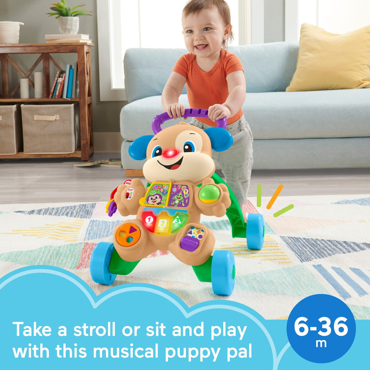 Interactive Puppy Walker L19046