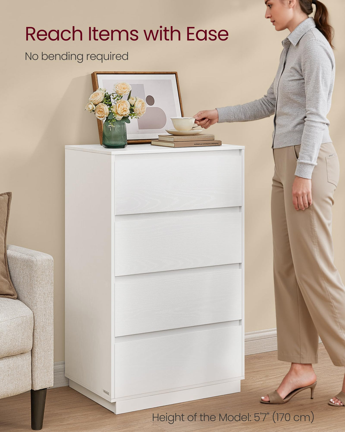 4-Drawer Dresser D759