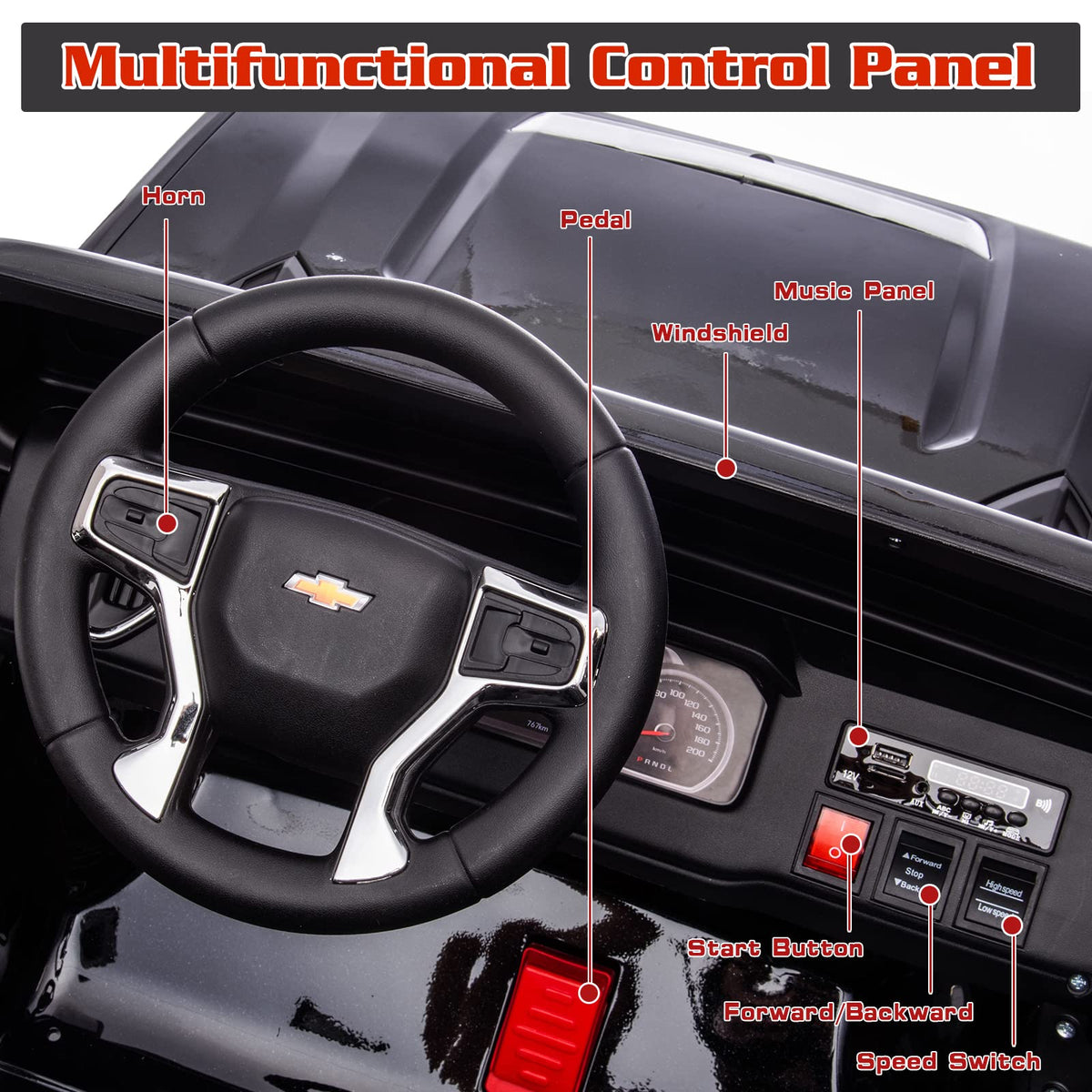 24V 2 Seater Ride on Car Y942588