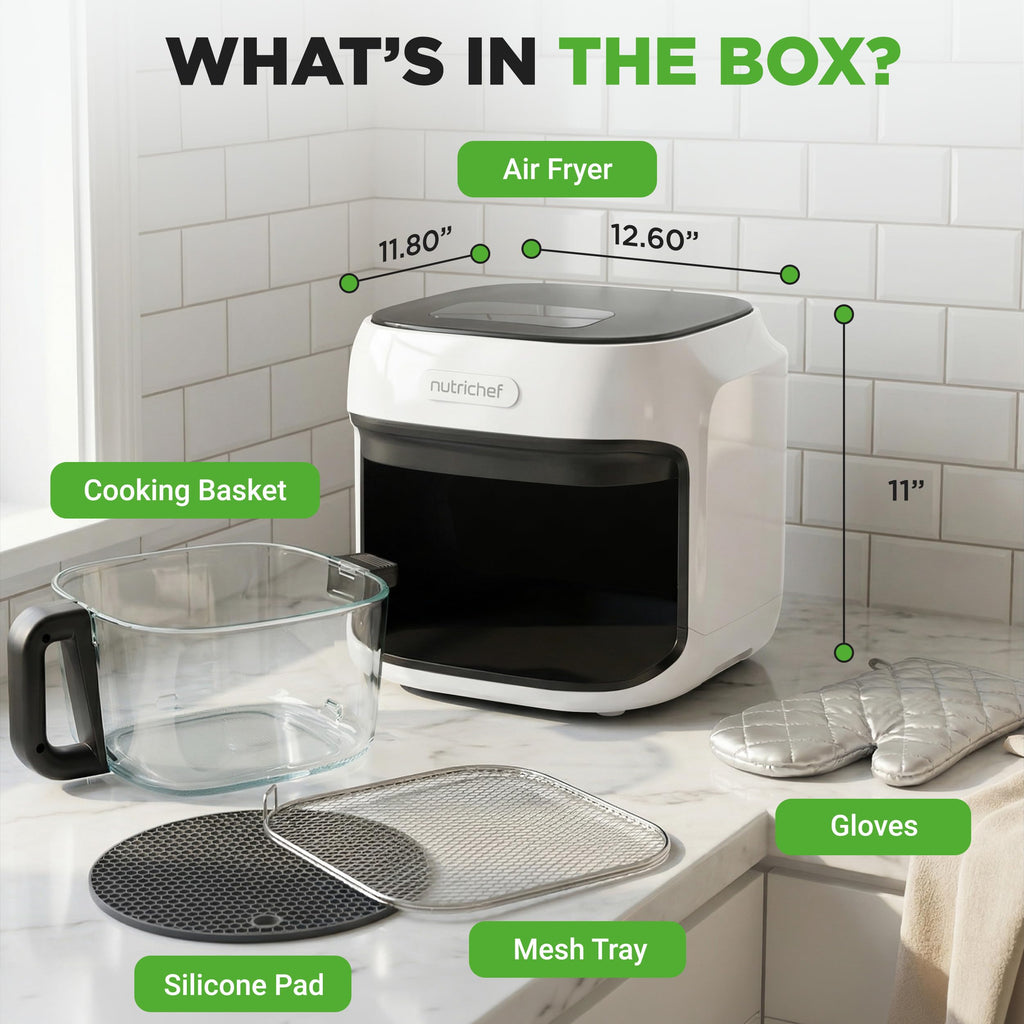 7.5 Quart Air Fryer with 6 Preset Cooking Modes R139