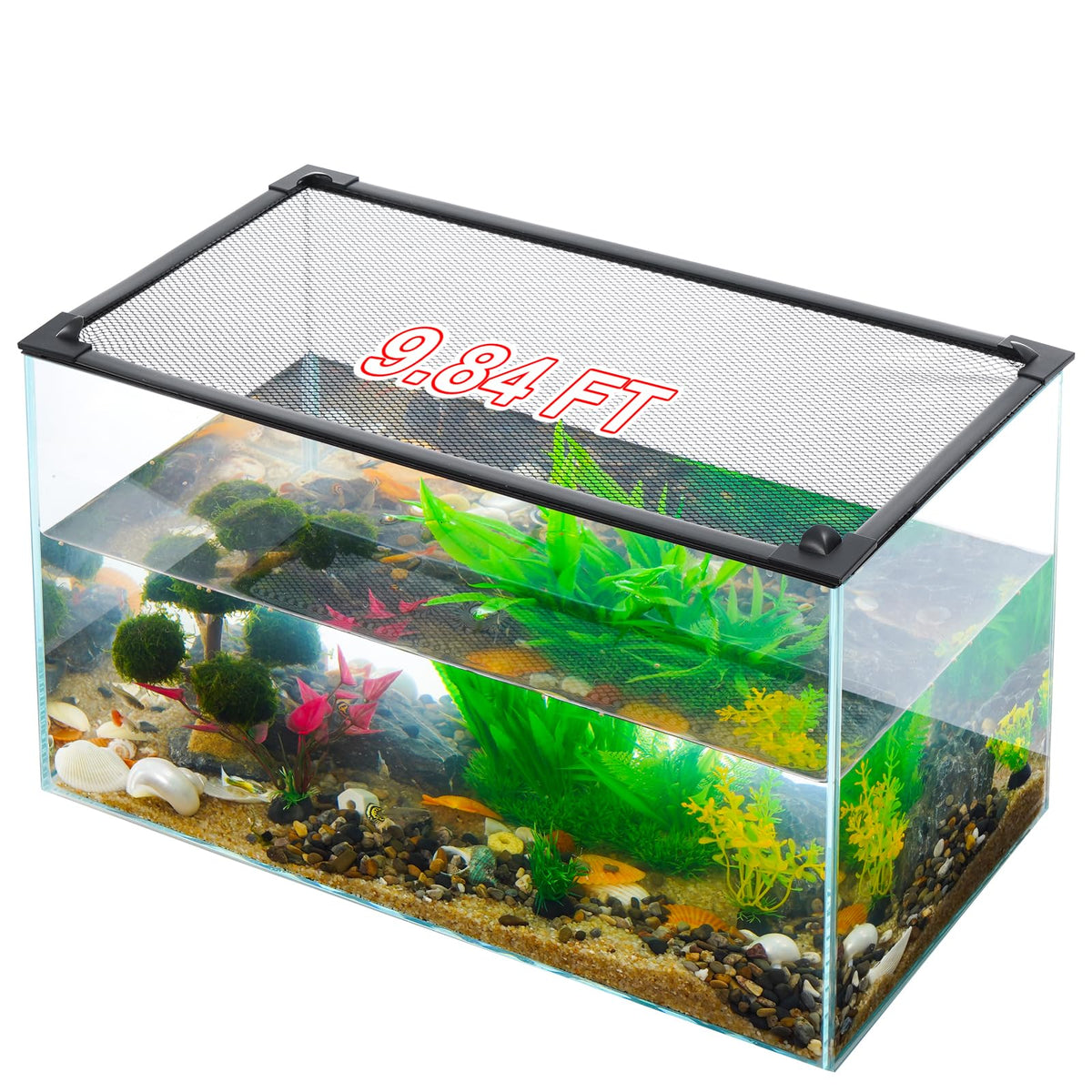 Magnetic Aquarium Lid Anti-Jumping Net Cover Z513
