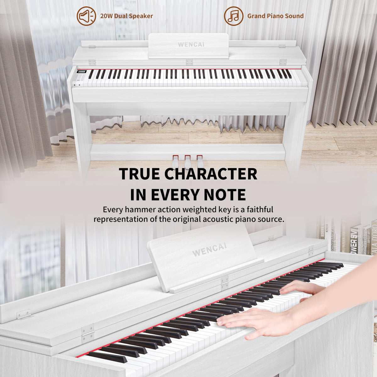 88 Key Fully Weighted Digital Piano T357208