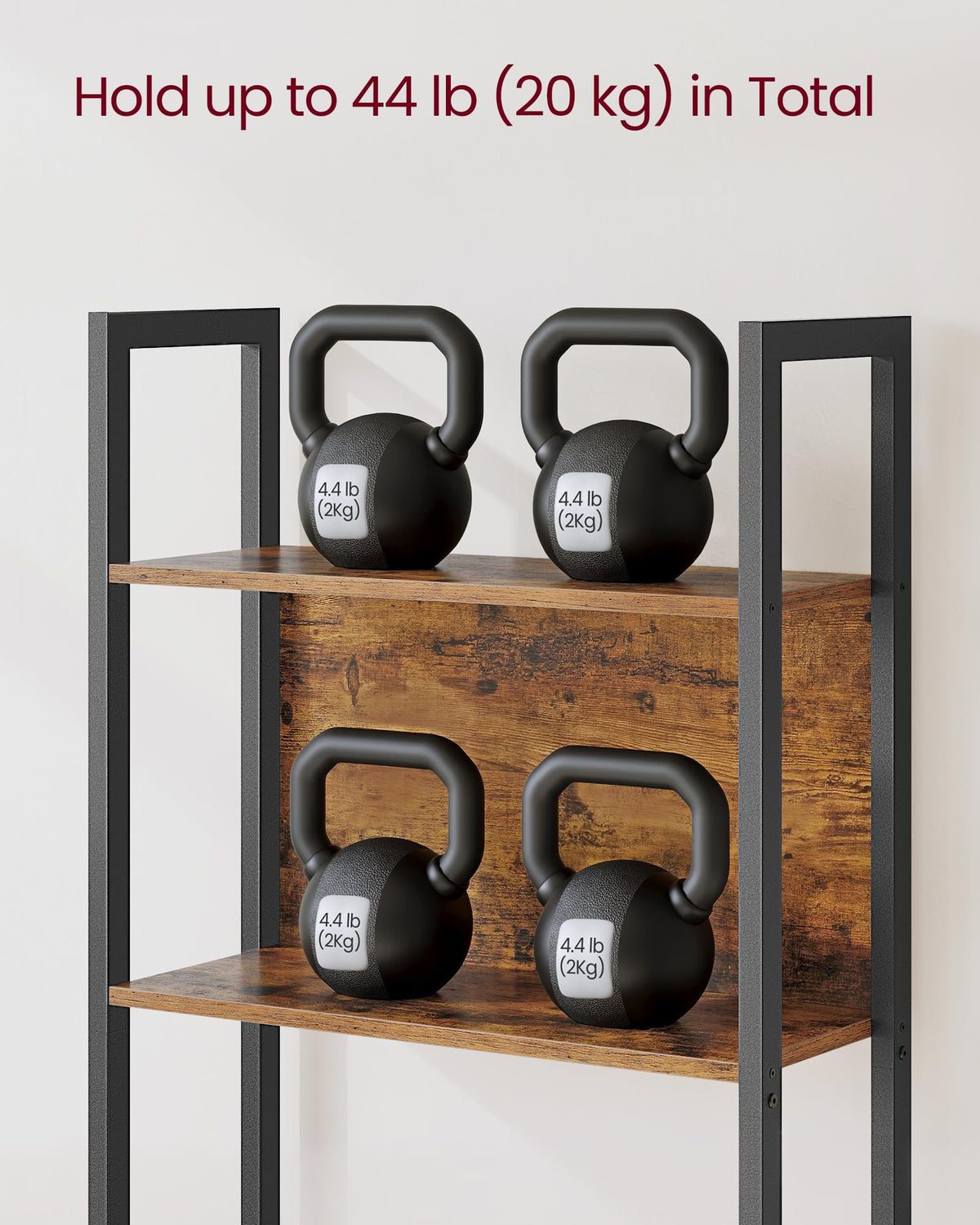 5 Tier Free Standing Bookshelf X73054