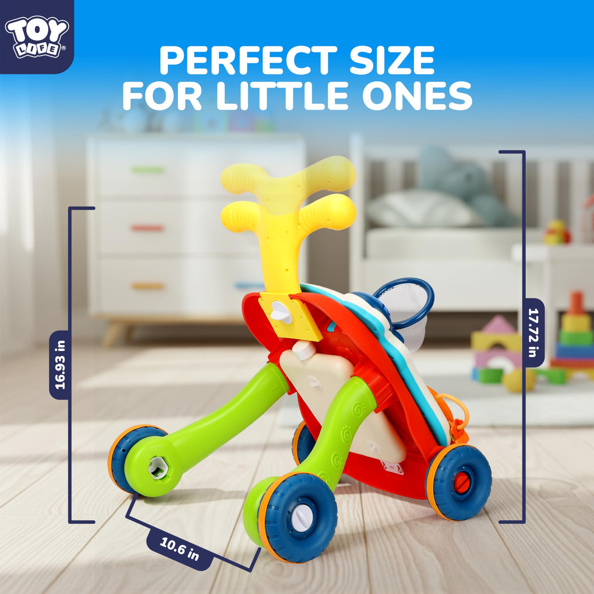 3-in-1 Baby Push Walker & Activity Center G709
