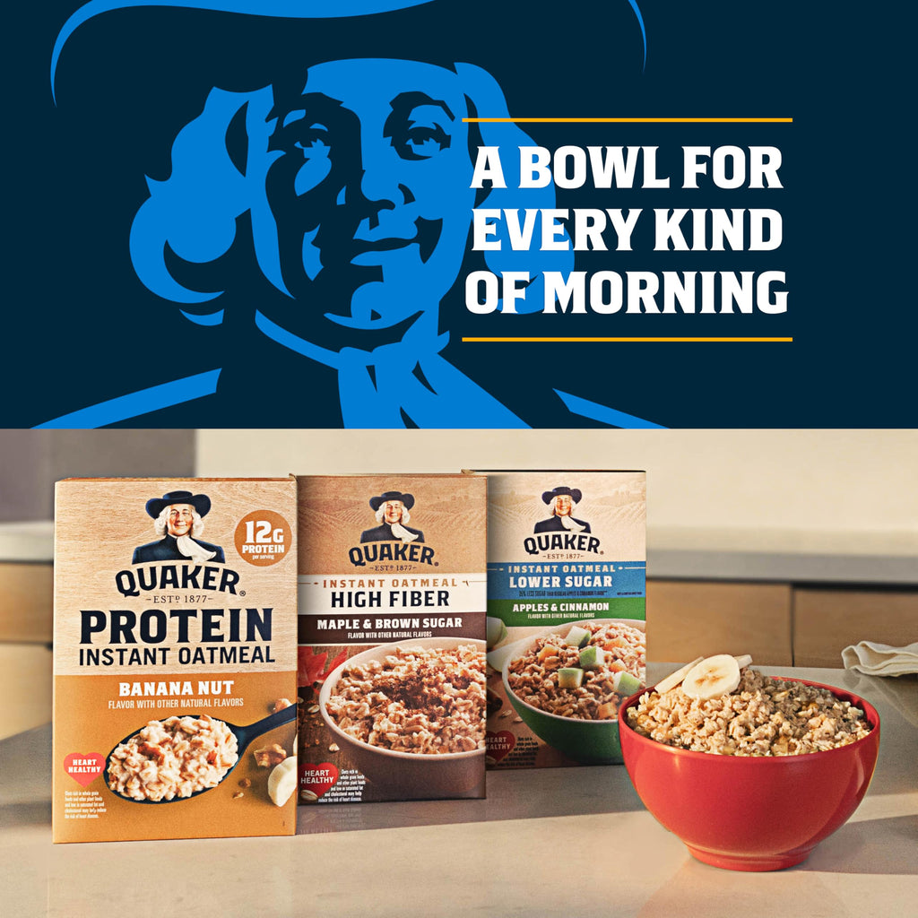 Instant Oatmeal 4 Flavor Variety Pack 1.76 Ounce (Pack of 12) B43337